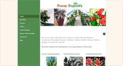 Desktop Screenshot of dannytropicals.com